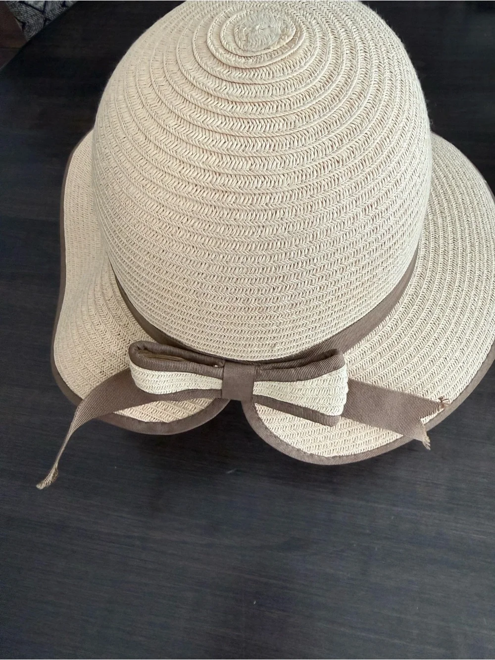 HBY Miami packable straw hat